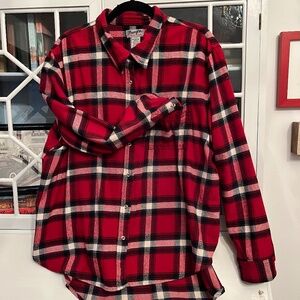 Wrangler Wrancher flannel shirt women's  XL